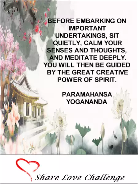 Calm by Paramahansa Yogananda
